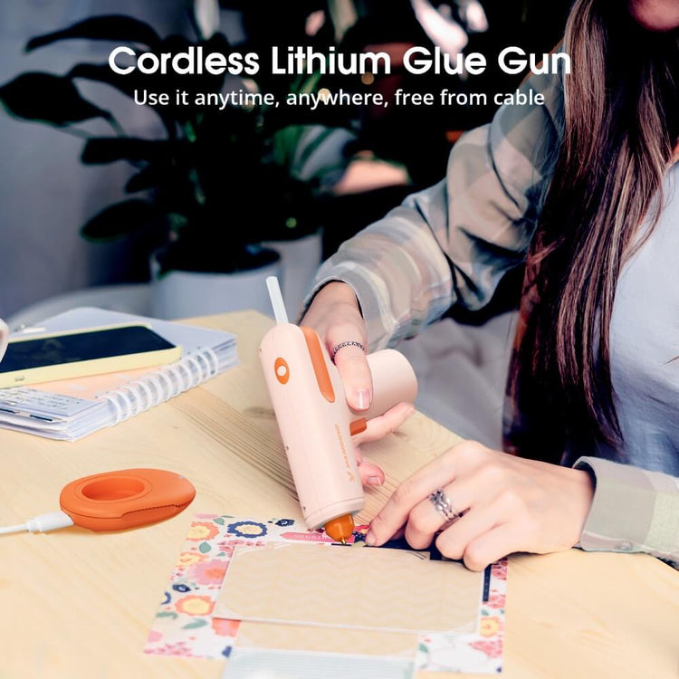 cordless lithium glue gun