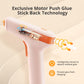 exclusive motor push glue stick back technology
