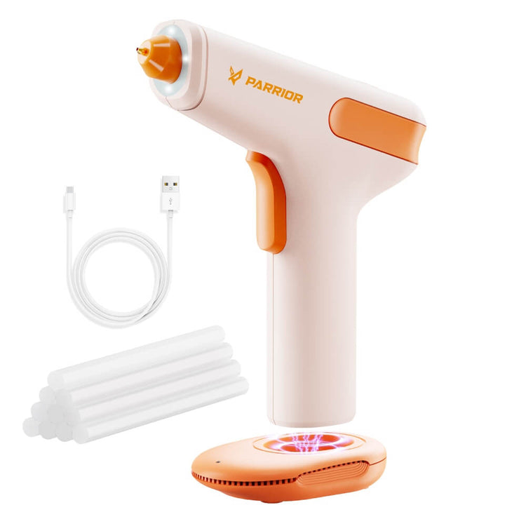 Parrior cordless hot glue gun