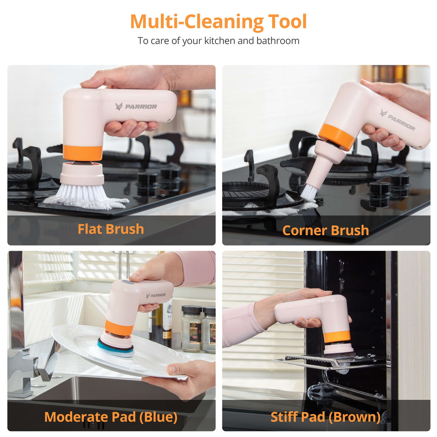 multi-electric cleaning brush